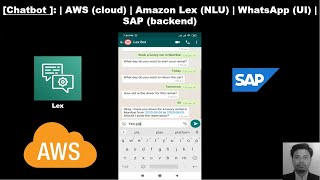 7 [AWS Lex]: Post data in your Backend table from Amazon Lex Bot using Lambda Function