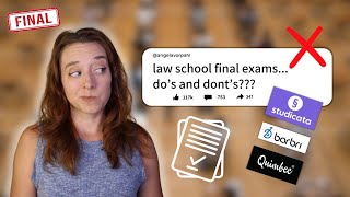 How to Study for Law School Finals and Ace Your Exams