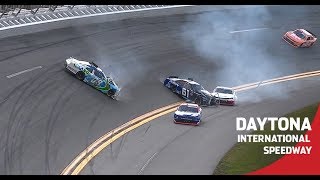 Annett gets loose, triggers wreck at Daytona