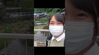 おしんの舞台となった大正ロマンを感じる『銀山温泉』【山形県】 #shorts #車中泊女子 #日本一周ガール #軽バン女子 #旅行