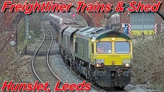 Freightliner Trains \u0026 Shed, Hunslet, Leeds