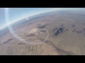 wingsuit flight through giant smoke rings