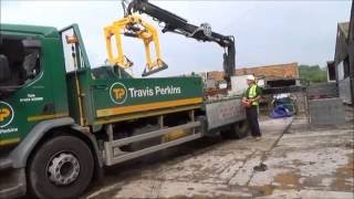 Rebuilding the farm yard wall. Part 1. Materials delivery