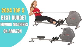 ✅ TOP 5: Best Budget Rowing Machines On Amazon In 2024