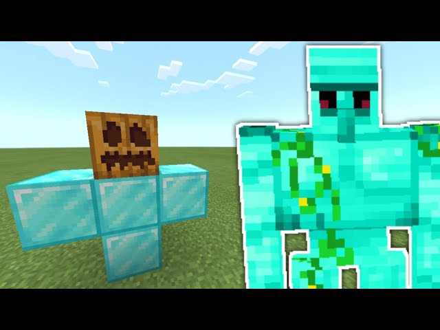 Minecraft Diamant Golem