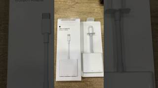 Apple USB-C To Digital AV Multiport | Type C To HDMI Cable #apple #youtubeshorts #iphone #shorts