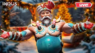 HAPPY CHRISTMAS ❄️ INDUS BATTLE ROYALE LIVE GAMEPLAY 🔴 MALAYALAM