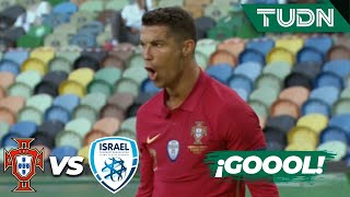 ¡Aparece CR7! Gol de Cristiano Ronaldo | Portugal 2-0 Israel | Amistoso Internacional 2021 | TUDN