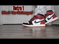 First Look Air Jordan Retro 1 Black Toe Reimaged #mustwatch #watchbeforeyoubuy #jordan1  #firstlook