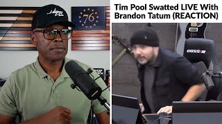 Tim Pool Gets SWATTED With Brandon Tatum LIVE! (REACTION)