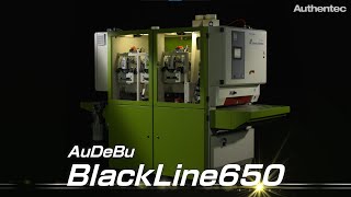 【製品紹介】バリ取り・酸化被膜除去機　AuDeBu BlackLine650/1100｜オーセンテック株式会社