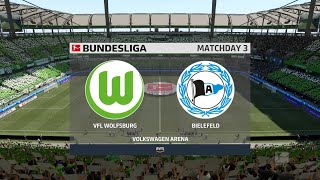 FIFA 21 | VFL Wolfsburg vs Arminia Bielefeld - Germany Bundesliga | 25/10/2020 | 1080p 60FPS