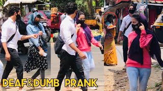 Deaf\u0026dumb prank💥| April fools special 2021💥|fayizzibrahimvlogs