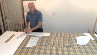 How To Make A Scalloped Valance Out Of Plaid Material