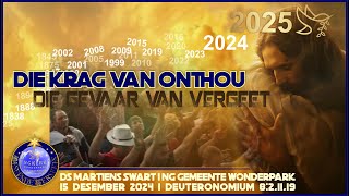 Ds Martiens Swart - 15 Desember 2024