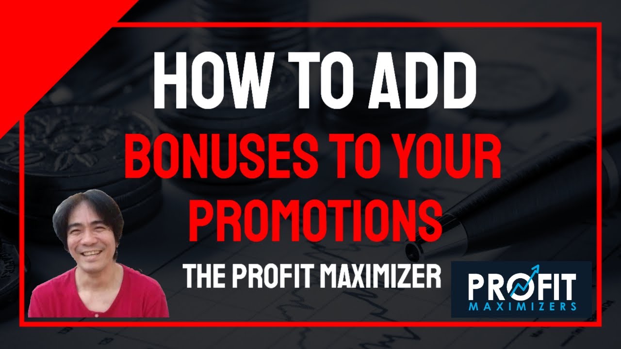 The Profit Maximizer Review Buy Profit Maximizers Bonuses 2022 Video ...