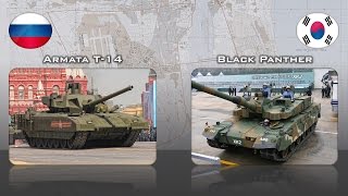 T-14 Armata (Russia) vs K2 Black Panther (South Korea) That's your choice?