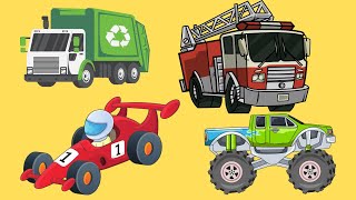 Learn Vehicles | Street Vehicle Video for Kids | Educational Video for Kids |