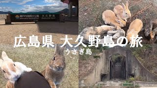 【日本縦断一人旅】うさぎの島 広島県竹原市大久野島の旅【広島】