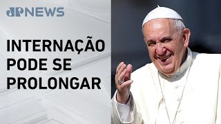 Papa Francisco segue internado com infecção polimicrobiana