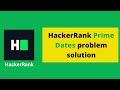 HackerRank Prime Dates problem solution in Python | Programmingoneonone