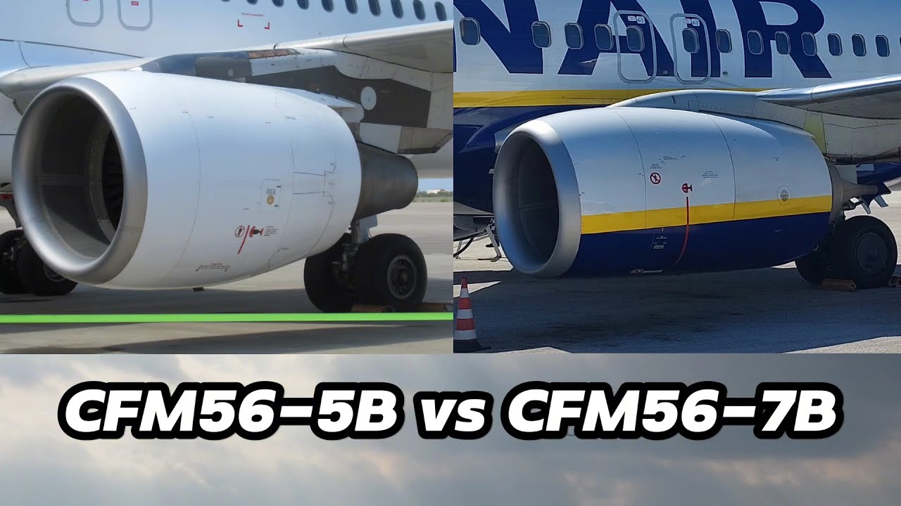 Engine Sound Battle Cfm56 5b Vs Cfm56 7b Youtube