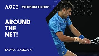 Novak Djokovic's Around-the-Net Winner! | Australian Open 2023