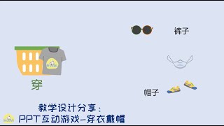 PPT教学分享 | 互动小游戏-穿衣戴帽