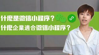 什麽是微信小程序？什麽企業適合微信小程序？l WeChat Marketing Course (粵語)