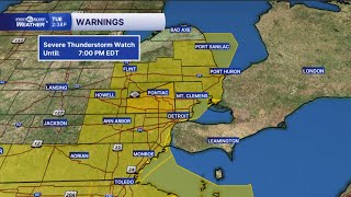 Tracking severe thunderstorms, 5/19