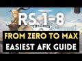 RS 1-8 Easiest AFK Guide! Degenbrecher Analysis and Pulling!【Arknights】