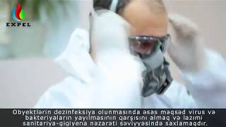 Dezinfeksiya - virus və bakteriyaların məhv edilməsi.