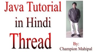 Learn Java Tutorial in Hindi 26 Thread with Example