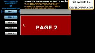 Flash ActionScript 3 0 Tutorial Simple Gallery With Easing Tutorial CS3 CS4 CS5 CS5 5