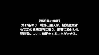 【特許法】第１７条の３（要約書の補正）　【女性・４倍】