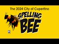 Cupertino Spelling Bee 2024:  Grades 2 and 3