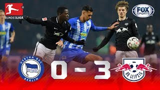 Herta Berlin - RB Leipzig [0-3] | GOLES | Jornada 10 | Bundesliga