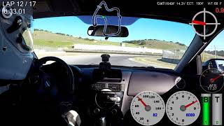 Mar 2021 CFRA Laguna Seca RX-8 fastest lap (1:43.41)