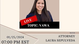 Live with Attorney Laura Sepulveda