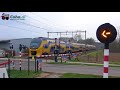 Dutch Railroadcrossing - Roermondseweg, Buggenum, Limburg -😍4K😍- Dutch levelcrossing