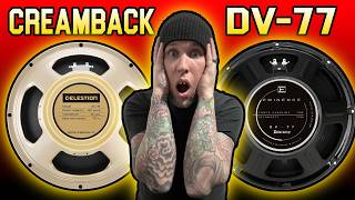 Celestion Creamback vs Eminence DV-77 - GUITAR SPEAKER SHOOTOUT