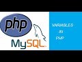 Variables in php | PHP Tutorial Series | Programmer Blog