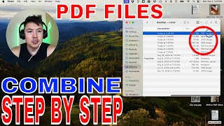 ✅ How To Combine Multiple PDF Files To One On Mac 🔴