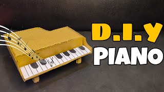 How to make a Toy Piano from cardboard/DIY Toy Piano from cardboard/Musical Instruments/Easy craft