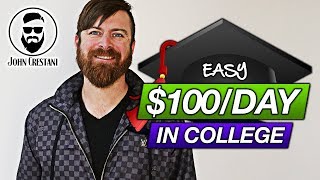 Earn $100 Per Day Posting Flyers At Colleges (EASY Money-Making Method)