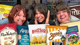 What's the BEST Kettle Chip? Pro Taste Testers Decide (Unedited Taste Test!)