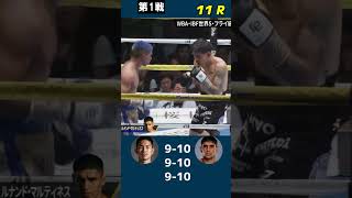 【11R】第1戦 WBA・IBF世界スーパーフライ級 井岡一翔 VS フェルナンド・マルチネス 2団体王座統一戦