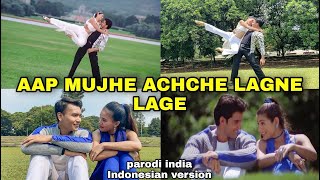 AAP MUJHE ACHCHE LAGNE LAGE - Parodi India Recreate - Addin Firmansyah & Vina Fan