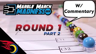Marble March Madness 2019 - Round 1 (pt 2) | Premier Marble Racing