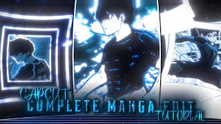 Capcut Complete Manga Edit Tutorial | Advanced Manga Edit In Capcut Mobile